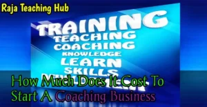 How Much Does It Cost To Start A Coaching Business